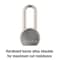 Master Lock Master Lock 2-3/16 in. H X 2-1/2 in. W Steel 5-Pin Cylinder Weather-Resistant Padlock 930DLHPF - alternate 2